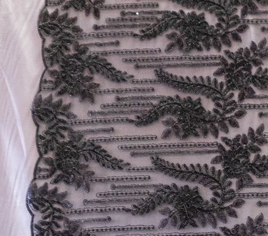 10 Colors, Embroidered Flower # Y-21-6-5