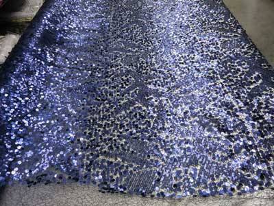 Fuchsia Sequin Spider Mesh # 11EB056