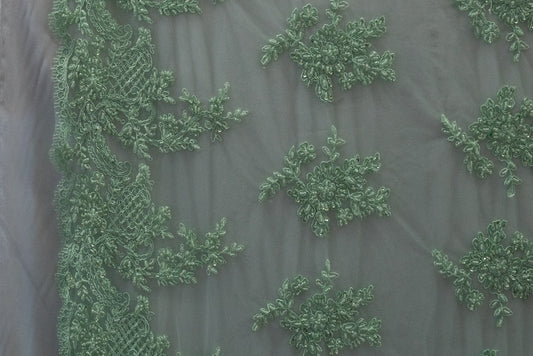 5 Colors, Embroidery Sequins With Beads # UNI1029BE