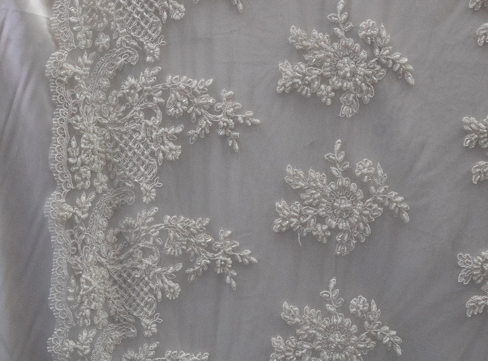 5 Colors, Embroidery Sequins With Beads # UNI1029BE