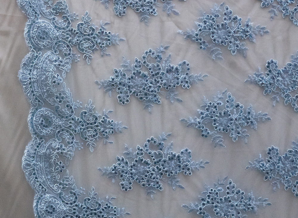 17 Colors, Embroidered Flower Lace # 92023