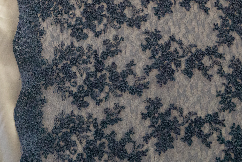 11 Colors, Embroidered Flower Lace # 92028