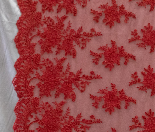 5 Colors, Embroidery Flowers Lace # MH 211