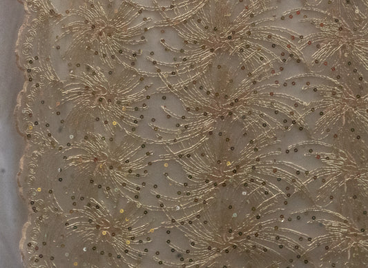 3 Colors, Universe Lace Fabric Bridal Veil Corded Flowers # Y 21-6-3