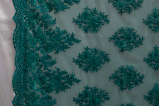 16 Colors, Embroidery Flowers # 17EMD102