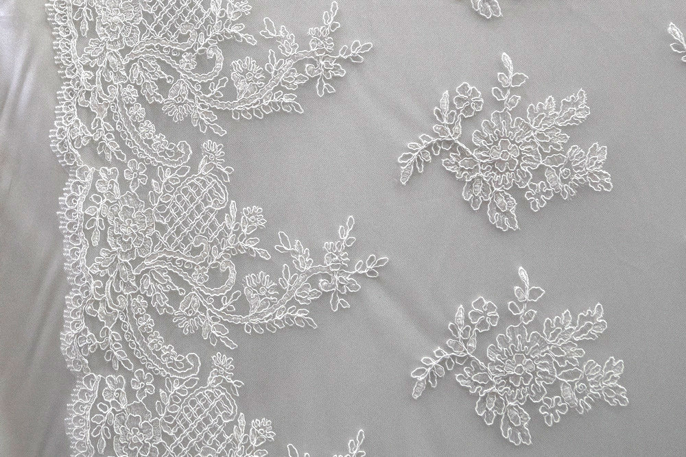 Embroidered Flower Lace # UNI 1027