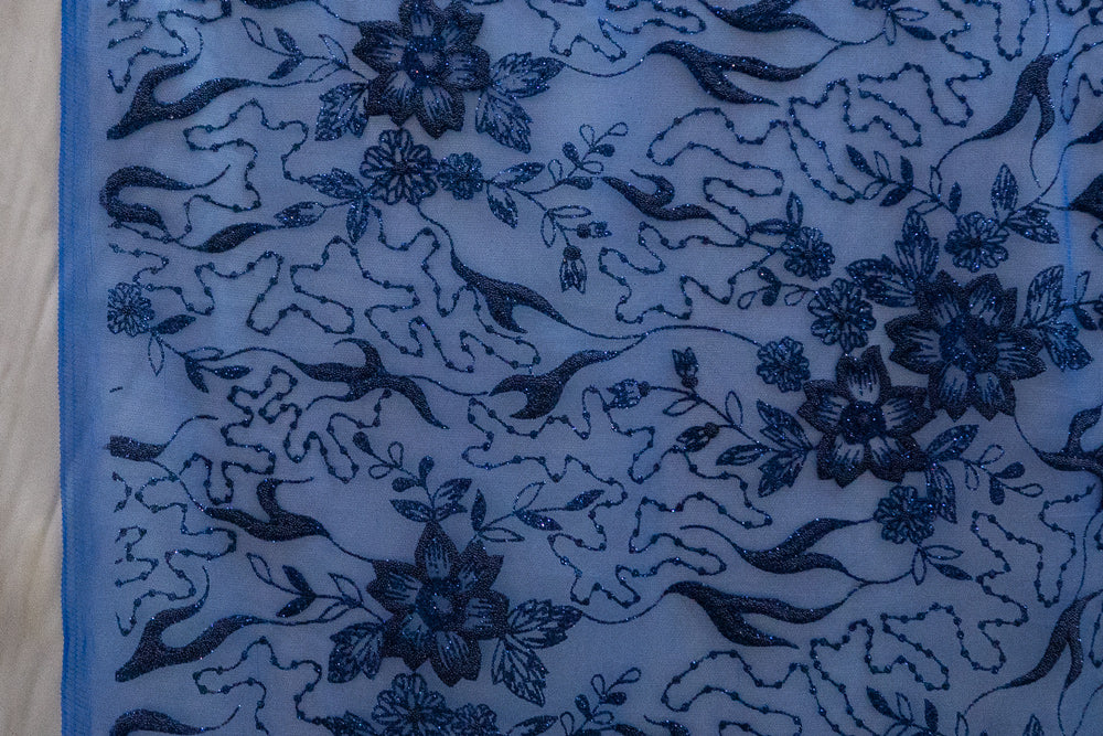 Shiny Glitter Fabric # MH356