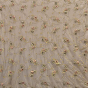 Universe Lace Fabric Bridal Veil Corded Flowers # SH 1102