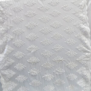 Universe Lace Fabric Bridal Veil Corded Flowers # EMBB 853