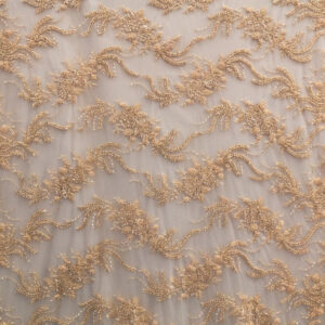 Embroidered Lace With Beads   #  H 141R