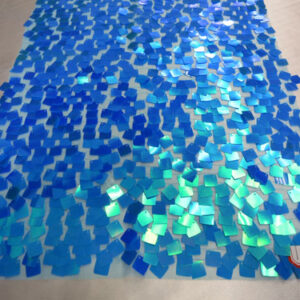 Holographic Square Sequins Mesh    # ZS0502