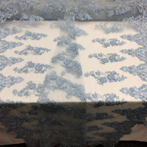 15 Colors of Embroidered Lace With Beads And Sequins  # HT1027