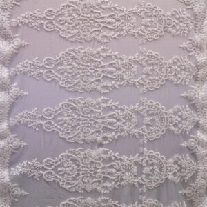 Heavy Hand Beaded Embroidered Flowers  # JP 0360